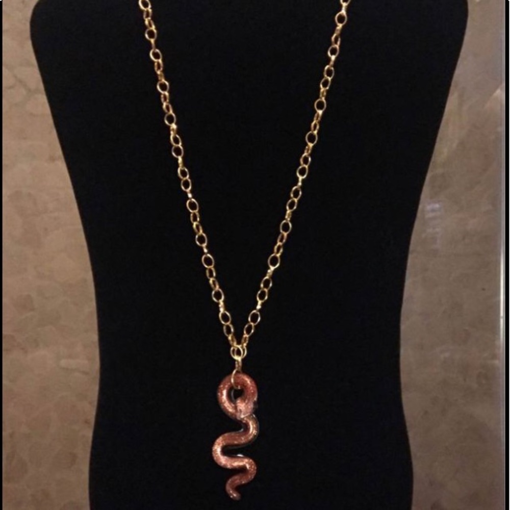 Unique Snake Design Necklace